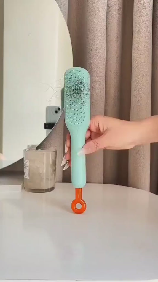 Cepillo Mágico para Cabello – Peina Fácil, Limpia Rápido